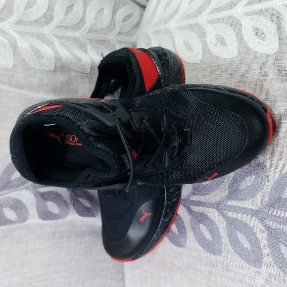 Boys' Puma Little Kid Pacer Future Marbelized Running Shoes size 3C - Picture 11 of 17